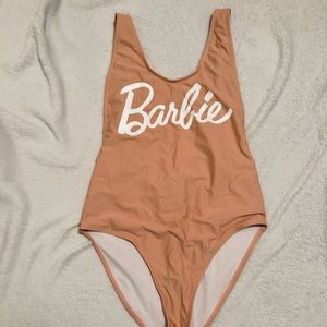 Misguided Barbie Low Back Bathing Suit New sz 6